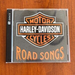 Harley-Davidson Black and Orange 'Road Songs' 2-Disc CD